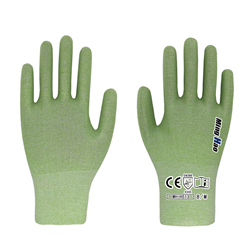 HPPE anti cutting glove core (green)